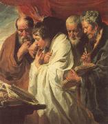 The Four Evangelists, Jacob Jordaens